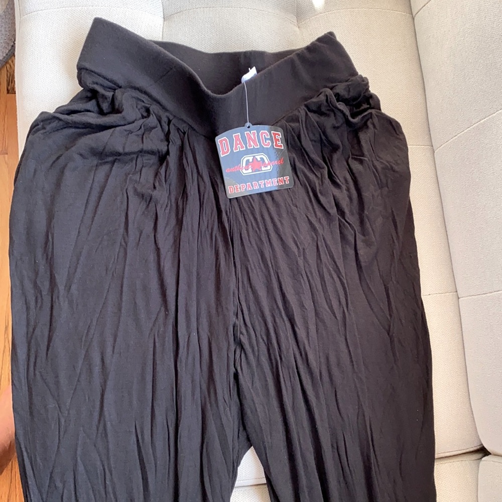 Dance Harem Pants-teen size L- fits sz 4-6